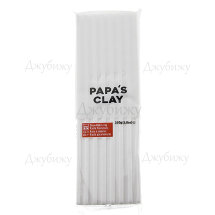Papa’s clay (средний брусок) белый (28) 250 гр