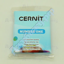 Полимерная глина Cernit № 1 карибский голубой (211), 56 гр