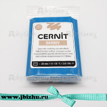 Полимерная глина Cernit Shiny синий (200), 56 гр