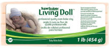 Super Living Doll полимерная глина для кукол Baby, 454 г