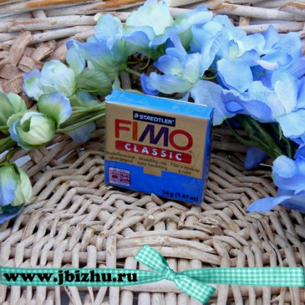 Fimo Classic, синий, 56 г
