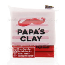 Papa’s clay светло-вишневый (17) 75 гр