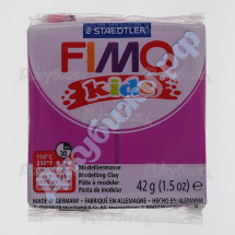 Fimo kids блестящий розовый (262), 42 г